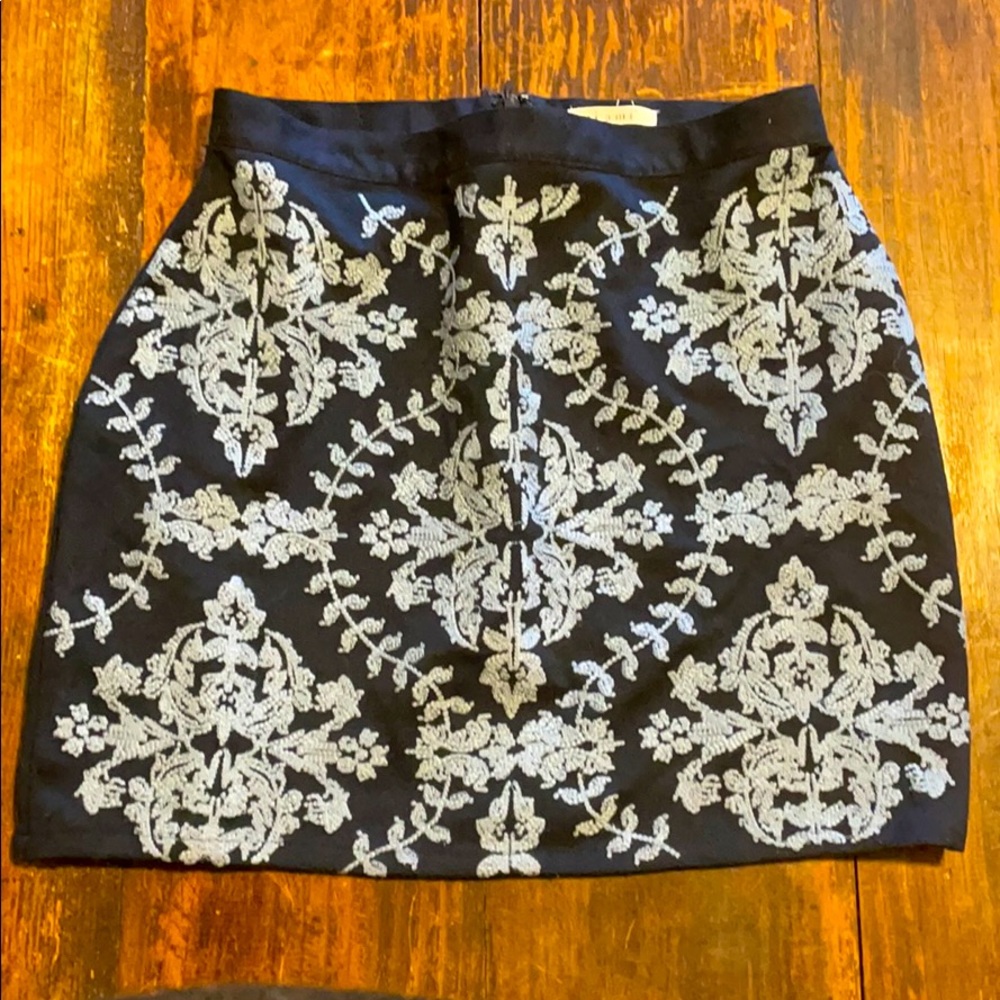 Navy/Baby Blue Embroidered Mini!!!